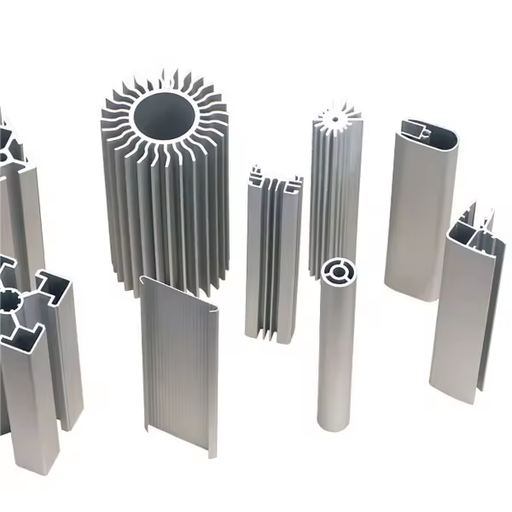 1m 2m 3m 6m Customized High Quality Aluminum Extrusion Aluminum Profiles Champagne Color for Formwork