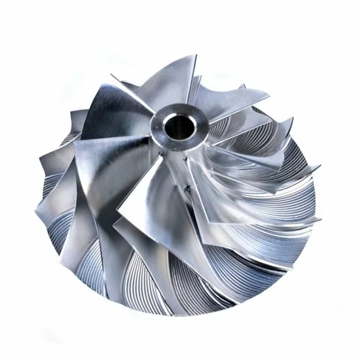 Hot Precision CNC Machining Billet Turbine Compressor Impeller Wheel Garrett Custom Micro Machining Engine Support