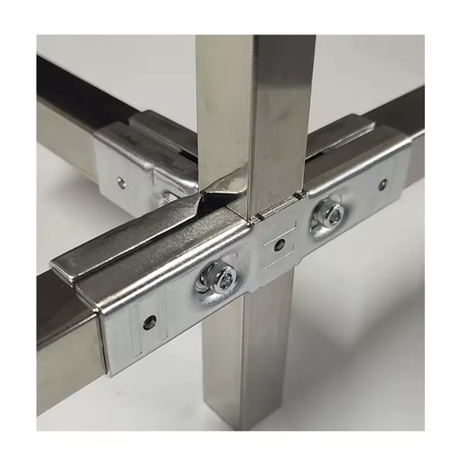 square 3-way 90 Degree Iron Elbow square Tube Connector 40mm 30mm 25mm 20mm Galvanized Pipe Fitting