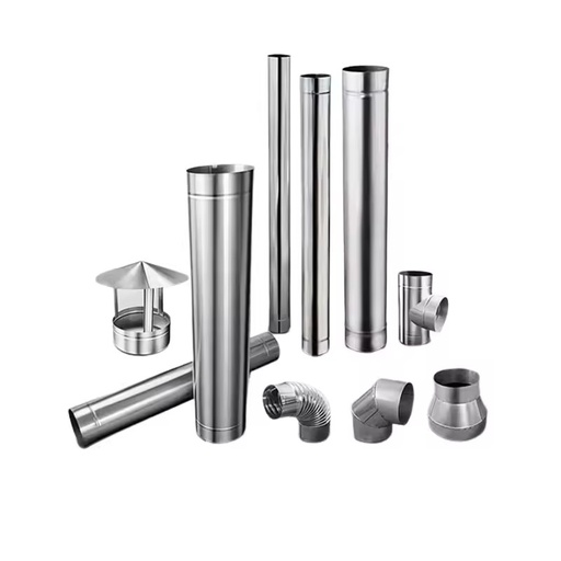 Fireplace Factory Direct Sale Stainless Steel Insulated Stove Chimneys Pipe Formhouse