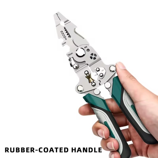 18-in-1electricians Pliers Multitool Foldable Wire Stripping Pliers for Screw Tightening Wire Splitting Winding