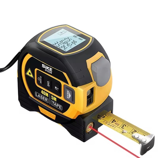 Wholesale 40m Digital Laser Distance Measuring Tape High Quality Hand Tool With Laser Usb Rechargeable Display
