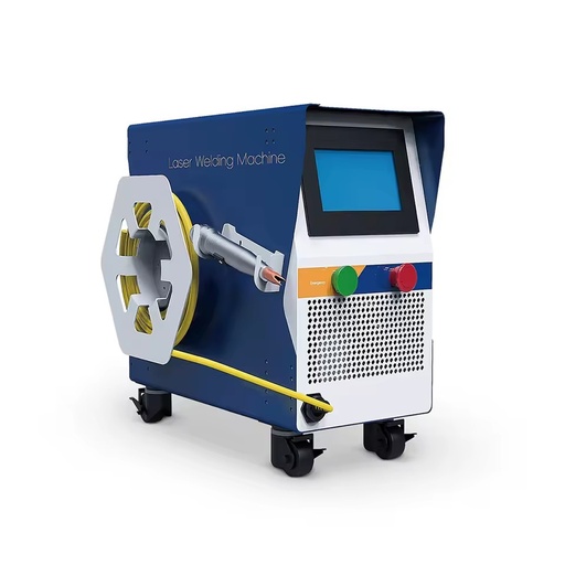 New Laser Pulse Welding Machine with External Wire Feeder 1500W Power Rating Handheld & Air-Cooled Multi-functional Portable