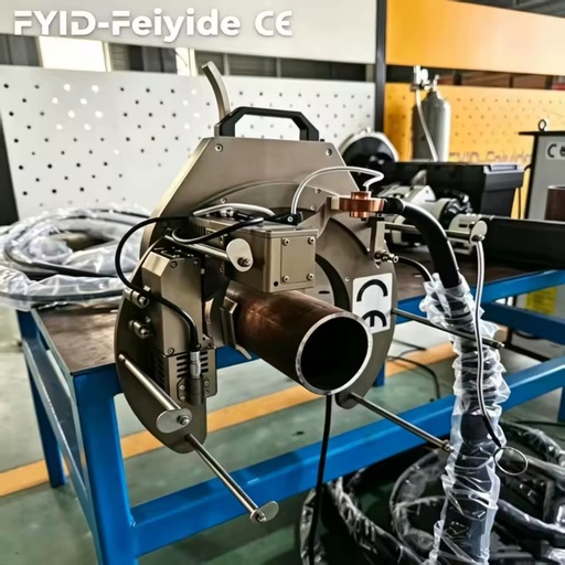 FYID- DC Motor Orbital TIG Welding Machine Automatic Stainless Steel Pipe Welder Portable for Sealed Tube and Round Tube