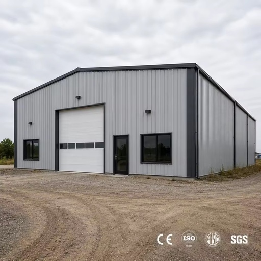 Tech-Driven High-Tech Weatherproof Prefabricated Steel Structure Warehouse Workshop Industrial Building for Equipment
