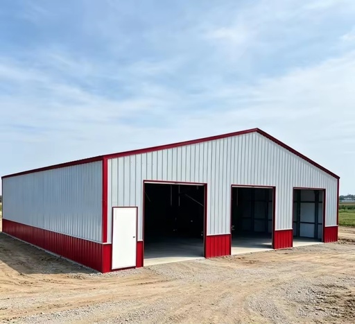 Industrial Light Metal Prefab Prefabricated Steel Frame Structure Material Factory Warehouse Building