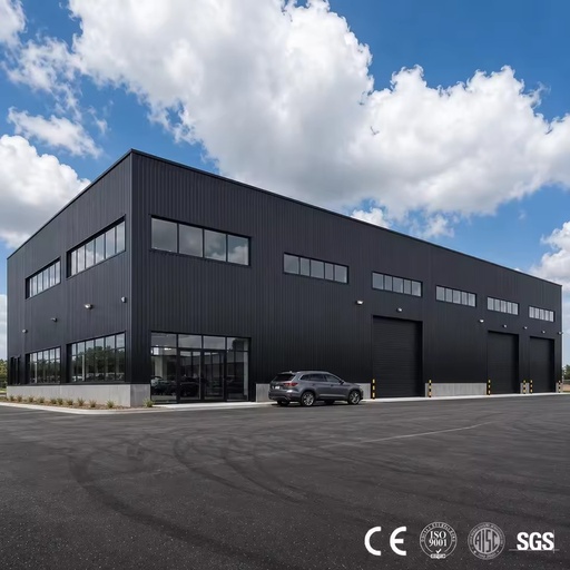Clear Span High Performance Cutting-Edge Weatherproof Steel Structure Warehouse Industrial Plant Workshop for Manufacturing