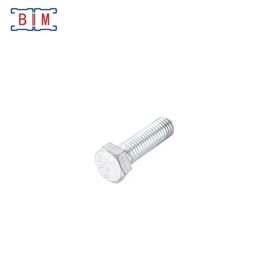 Industrial Grade Steel M8 Round Head Bolts Nut Set with Washers Passivated Finish DIN933 Building