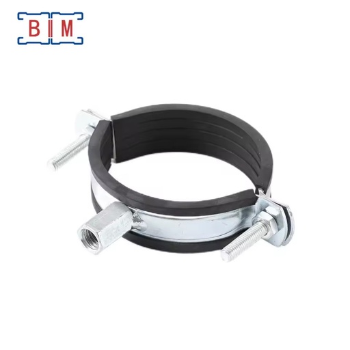Strut Clamp U Channel Carbon Steel Electro-galvanized O Type Insulation Pipe Clamp