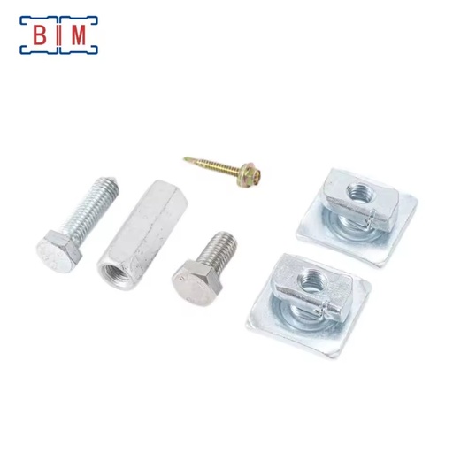 Stainless Steel Stock Fastener Hex Flange Square Spring Hexagon Nuts with Bolts