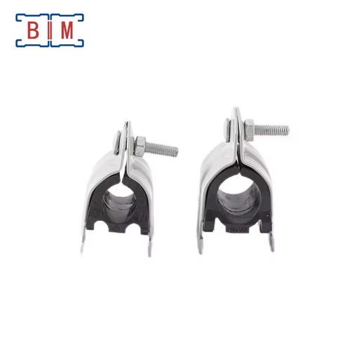 Galvanized Anti-vibration P Type Pipe Clamp Metric Measurement System