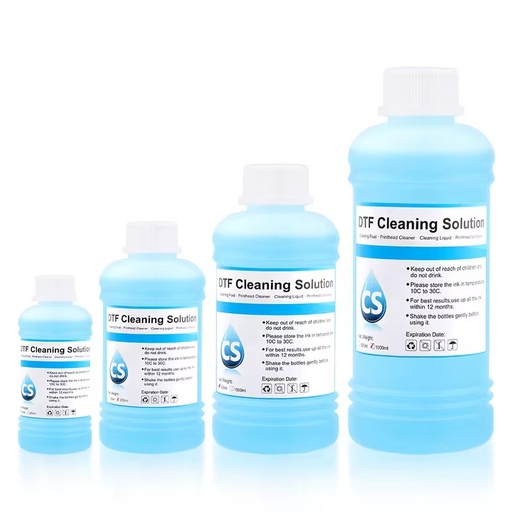 DTF Textile Cleaner Liquid Cleaning Solution for DTF Cotton Tshirt Direct to Transfer Film Printing Ink