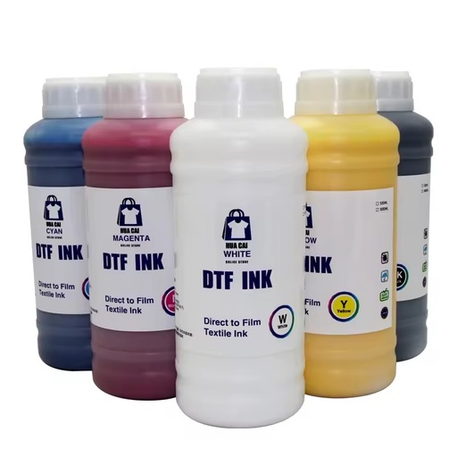DTF INK Printing Inks for Epson Fro XP600 L805 R1390 L1800 I3200 Waterproof Premium White Transfer Textile 1000ml DTF Ink
