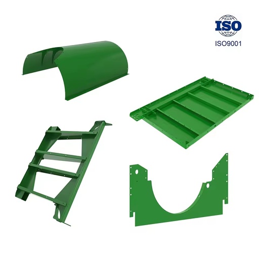 YW Hardware Custom Combine Harvester Feeder House Floor Separator Cover Steel Stamping Bending Welding OEM Harvester Parts