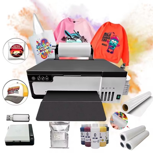 XP600 12in 30cm A4 DTF Printer T-Shirt Textile Printing Machine Heat PET Film DTF Printer A3 All in One DTF Printer A3
