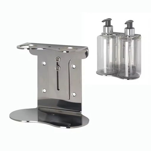 Customized 2024 Most Popular Black Wall Mount Bathroom Shower Soap Dispenser Holder