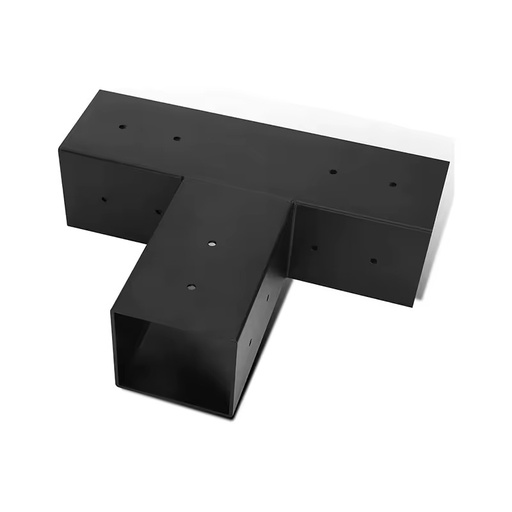 Customization Steel Roof 100X100 Base DIY Connector Wood 150mm Pipe Metal Bracket Kit Pergola