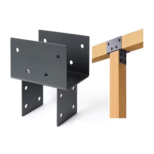 Customization High Quality Wood Timber Ridge Post Rafter Corner Beam Connector Plates Bracket