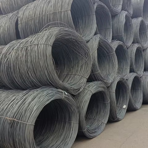 ASTM Standard Hot Rolled High Carbon Steel Wire for Nail Screw Making 5 Mm Diameter Strengthened Quality Material for Roofing an