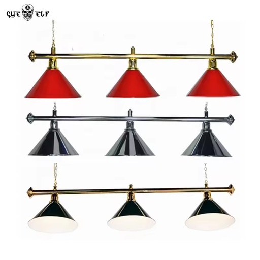 Factory Direct Billiard Light Cheap Beautiful Ce&u Approved Metal Pool Table Lights
