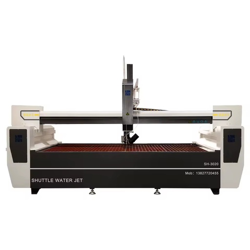 Factory Stone Cutter High Pressure Waterjet Gun 5-Axis 380V 40kW 0.1mm Precision Low Price