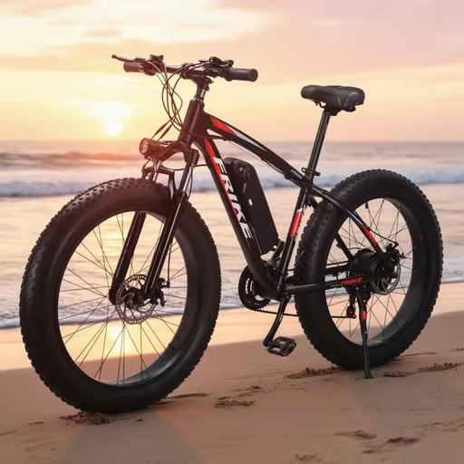 Electric Mountain Bike Fat Tire Electric Bicycle FRIKE Factory Direct Sale Fat Tire Powerful Electric Mountain Bike for Adults