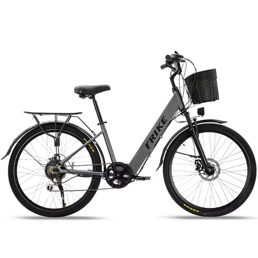 FRIKE Adult Electric Bike Factory Electric Mountain Bike Bici Elettrica 36V Electric Mountain Bike Steel Women Electric Bicycle