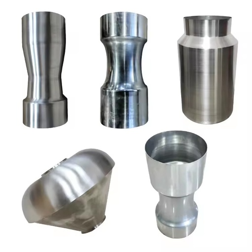 Custom Stainless Steel Venturi Valve Tubing Ventilation Fittings Motor Housing Sheet Metal Stamping Spinning Turning CNC