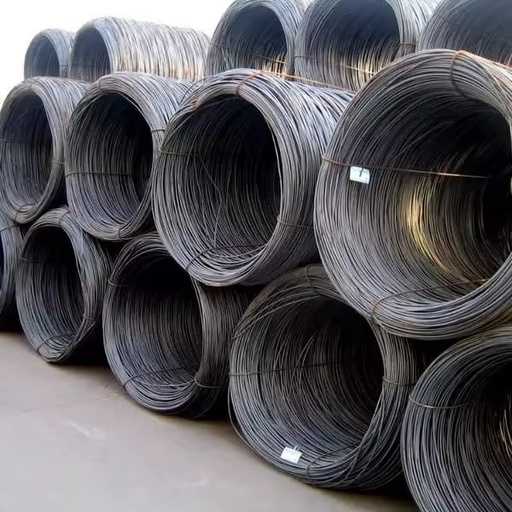 High Carbon Black Steel Drawn Wire Rod for Nails 4mm/6mm Q195 Grade GB Standard Bending & Welding Capable Non-Alloy
