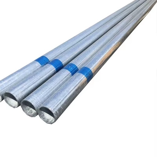 Pre Galvanized Pipe Hot Dipped Gi Steel Round Galvanized Iron Pipe A53 Tube for Greenhouse Construct