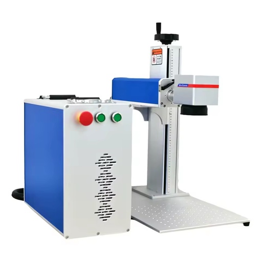 ActionLasers Fiber Laser Marker-Air-Cooled High Precision (0.001mm) 0.1-0.5mm Engraving Depth Metal/Plastic EZCAD BMP Support Easy to Operate