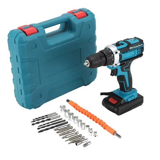 High Quality 21V Mini Power Cordless Drills Screwdrivers Electric Tool Combo Set Lithium Battery Impact Drill Tools Kit
