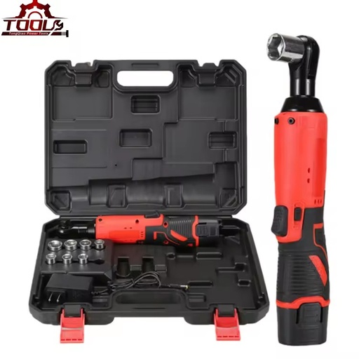 12V Cordless Electric 3/8'' Impact Wrench Brushless Ratchet Wrench Automotive Repair Lithium Battery 45N.M Ratchet Torque Wrench