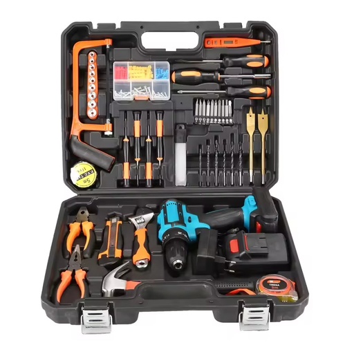 21V Cordless Impact Drill Tool Sets Rechargeable Lithium Drill Screw Driver Screwdriver Set Electric Cordless Drill Tools Set