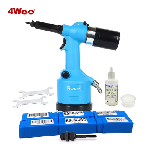 M3-M12 Pneumatic HYdraulic Rivet Nut Tool Easy Operation Efficient M312 Air Riveter All Material Nuts
