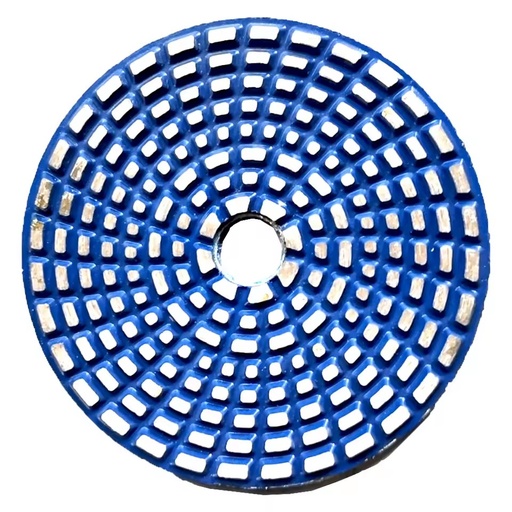 100mm Medium Hardness Sintered Polish Pucks Cylinder 4 Inch Flexible Metal Abrasive Polishing Pads for Concrete Stone Terrazzo
