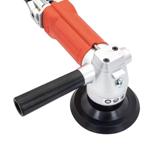 Maximum 5in Wet Diamond Flexible Polishing Pad Premium Wet Air Polisher 4500 RPM Pneumatic Polishing Angle Grinder for