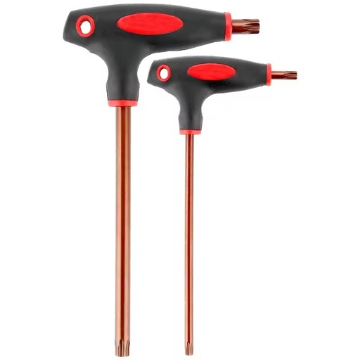 High Hardness S2 Alloy Steel T Handle Hex/Allen Key Torx Wrench With Hole