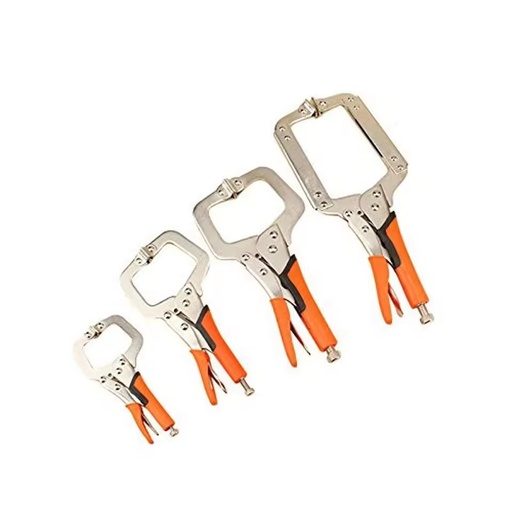 Metal Portable Table Tool Carpenter Vise Grip Locking Clip Plier C Type Woodwork Woodworking Welding Wood Clamp Face Clamp