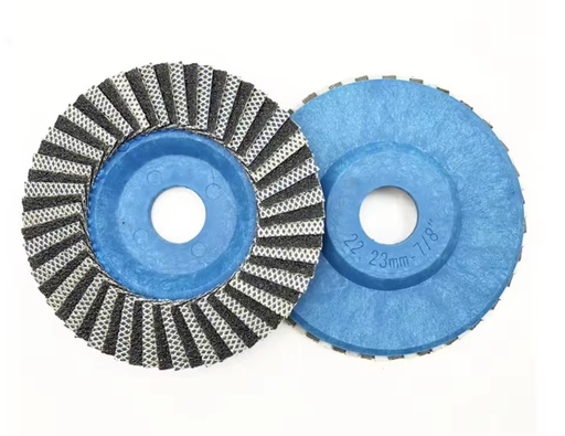 Electroplate Louver Grit 40 120 115mm Cutting Polishing Ceramic Abrasive Flap Disc Medium Hardness OEM Metal Steel