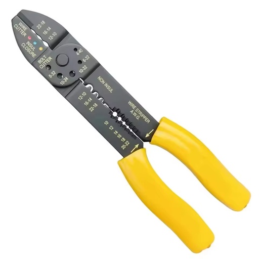 Multifunction Wire Cutting Screw Stripping Crimping Hand Tool Pliers