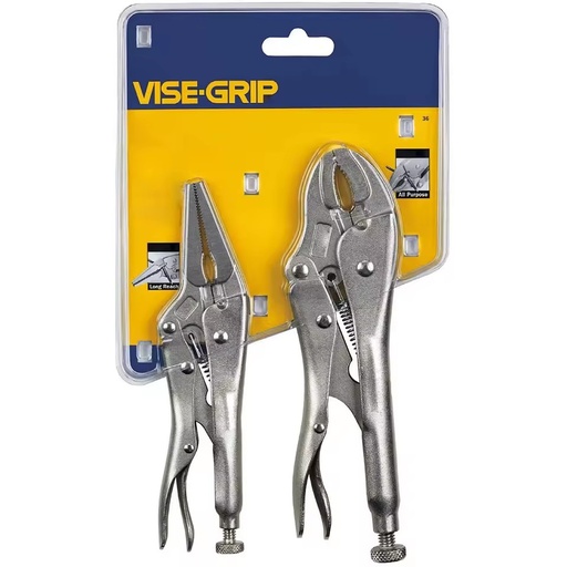 Heavy Duty 9 Inch Long Nose 10 Inch Curved Jaw CRV Vice Vise Grip Plier