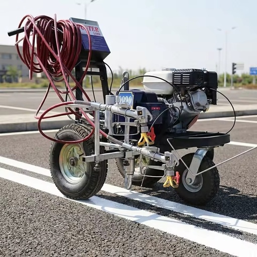 Factory Hand-pushed Cold Paint Striping Machine Road Marking Machine for Construction Site