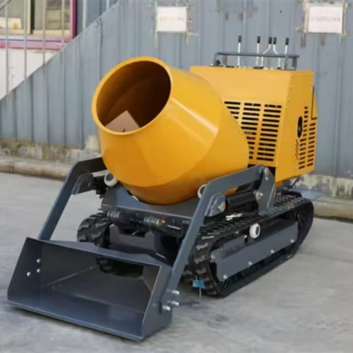 Mini Crawler Tracked Dumper Cement Concrete Mixer Mortar Mixing Machine Cement Mixer with Factory Price