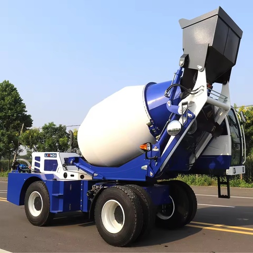 Auto Concrete Mixer 3.5 Volumetric Cement Pump Self Loading Cement Concrete Mixer Truck for Sale