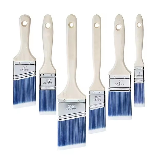 High Quality Custom Purdy Artist Painting Tools Wooden Handle Angel Brush Paint Brushes With Different Size