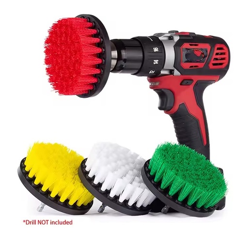 Soft Scrub Brush Drill Brush Attachment Drill Power Scrubber Nylon Cleaning Brush