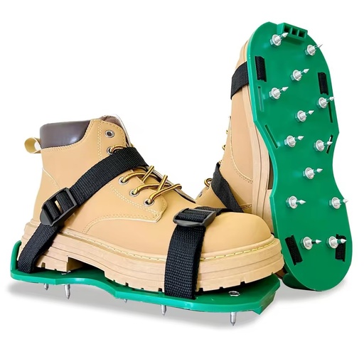 Construction Equipments Spiked Shoes Aerating Sandals Self Levelling Spikes Shoes for Building Workers Use