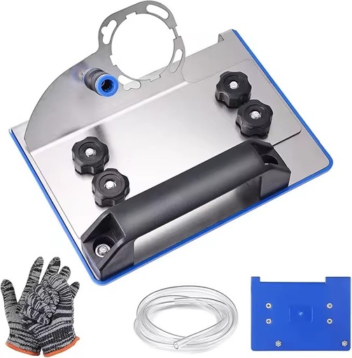 High Quality 45 Degree Stainless Steel Tile Chamfering Tool 100 Angle Grinder Attachment Power Tool Accessories for Cutting