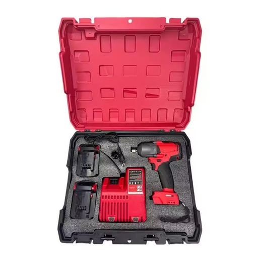Combination Electric Hammer Impact Drill Wrench Set Portable Cordless Power Tool Kits OEM Steel Hard Case Home Office